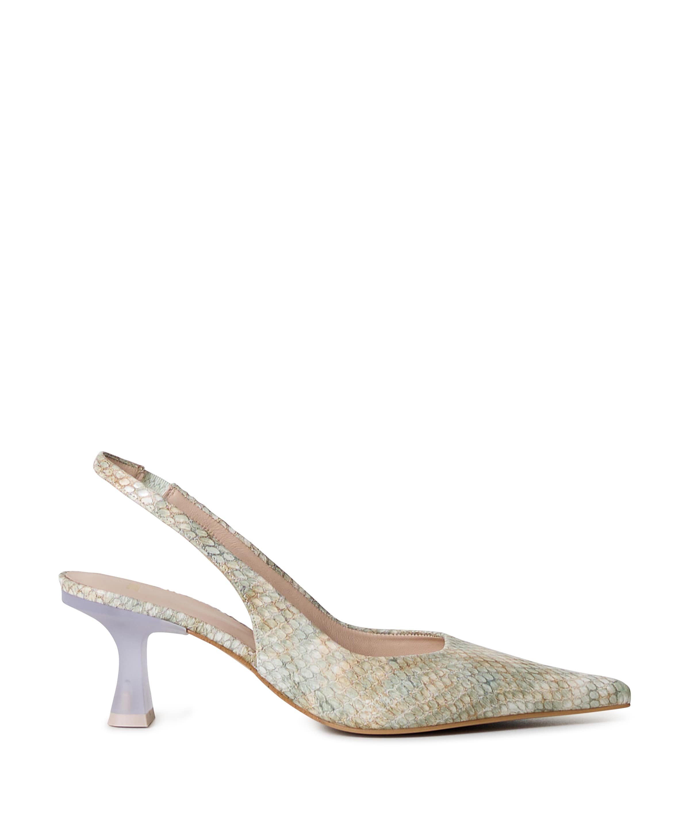 dames slingbacks groen