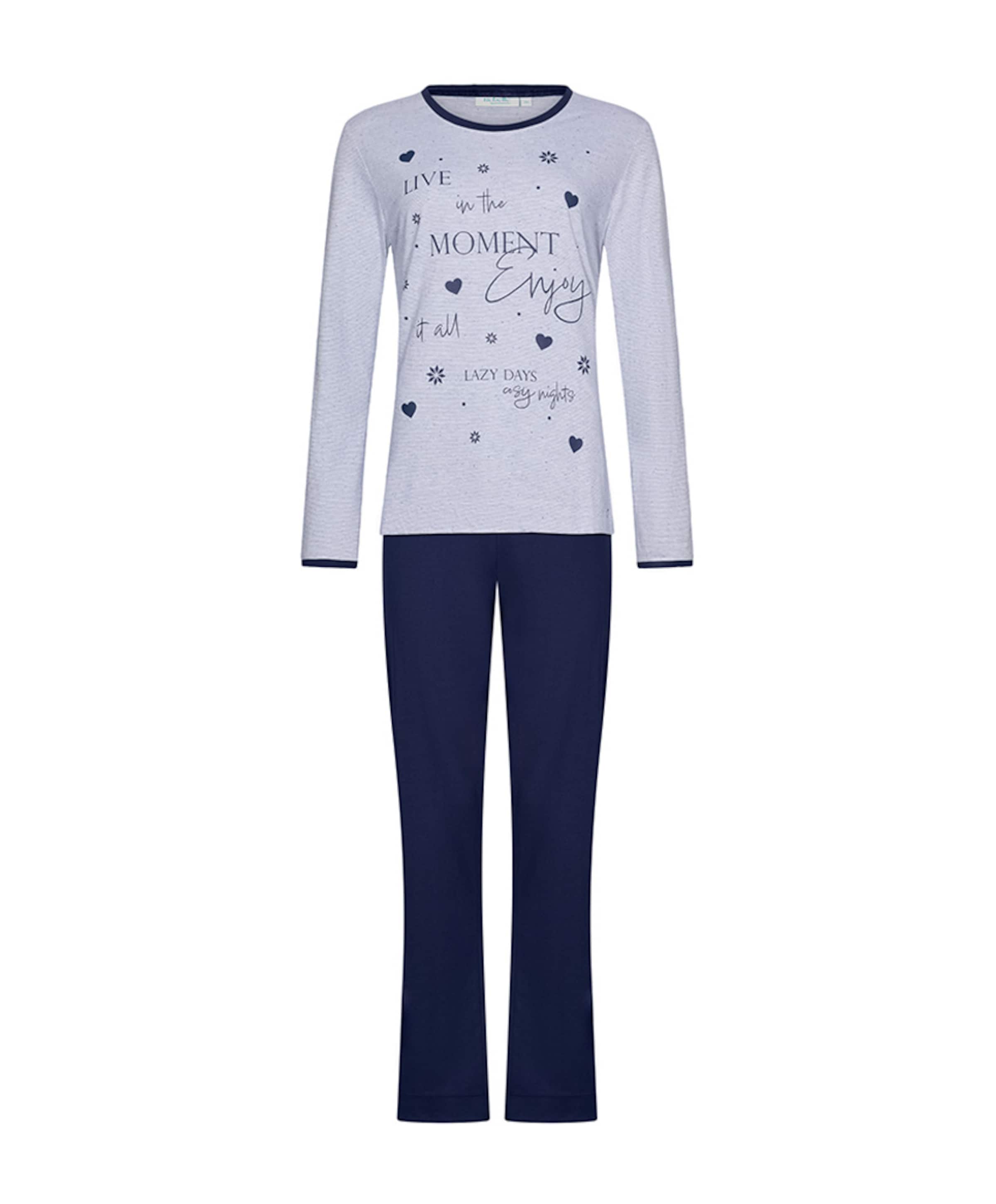 Dames pyjamaset grijs