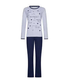 Dames pyjamaset grijs