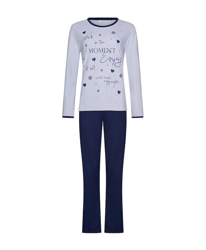 Dames pyjamaset grijs