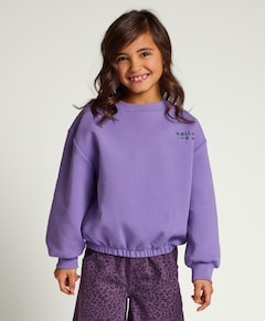 Meisjes sweater paars