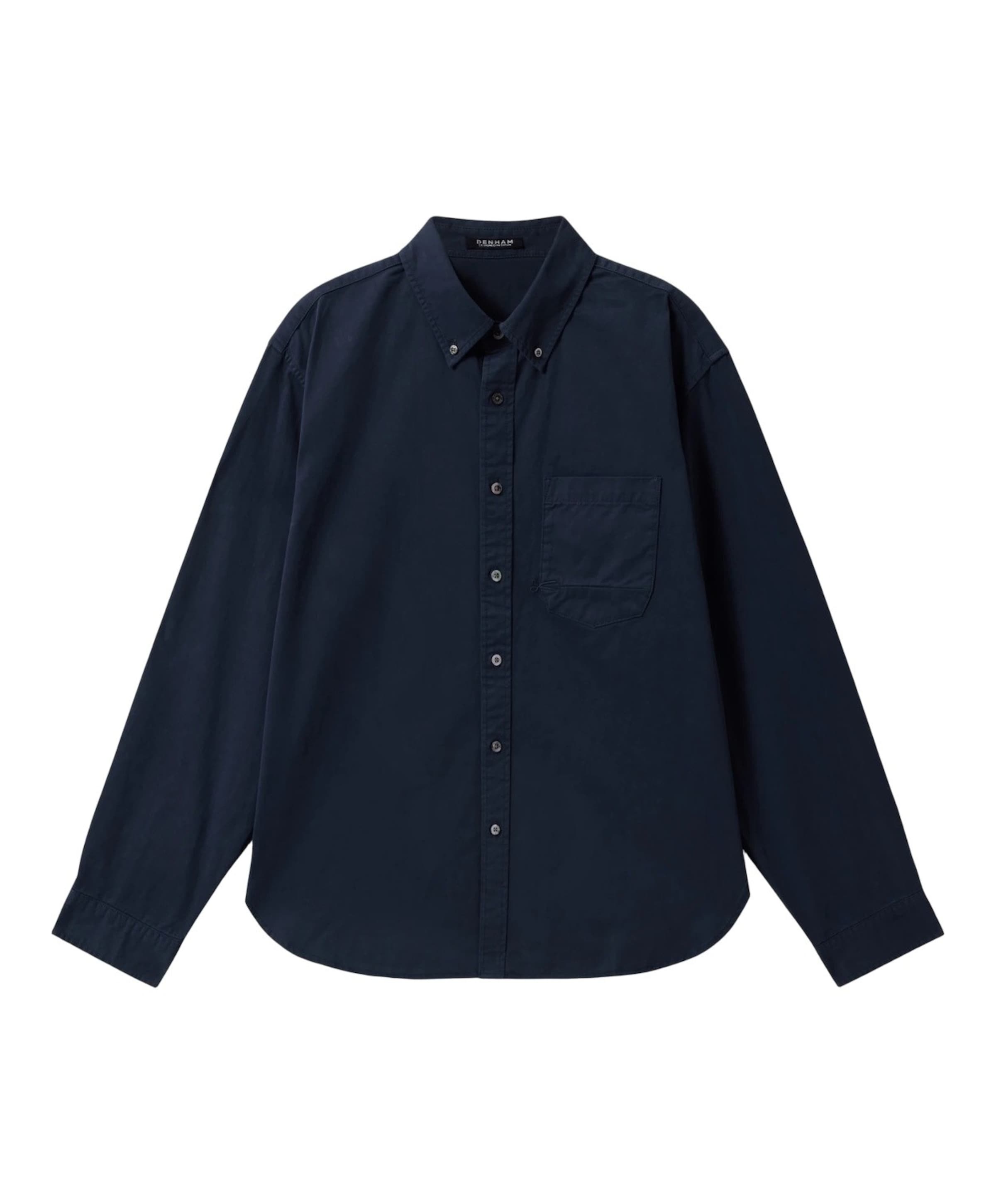 Heren overshirt blauw