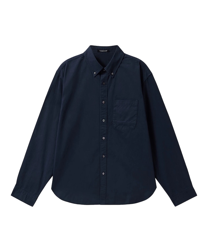 Heren overshirt blauw