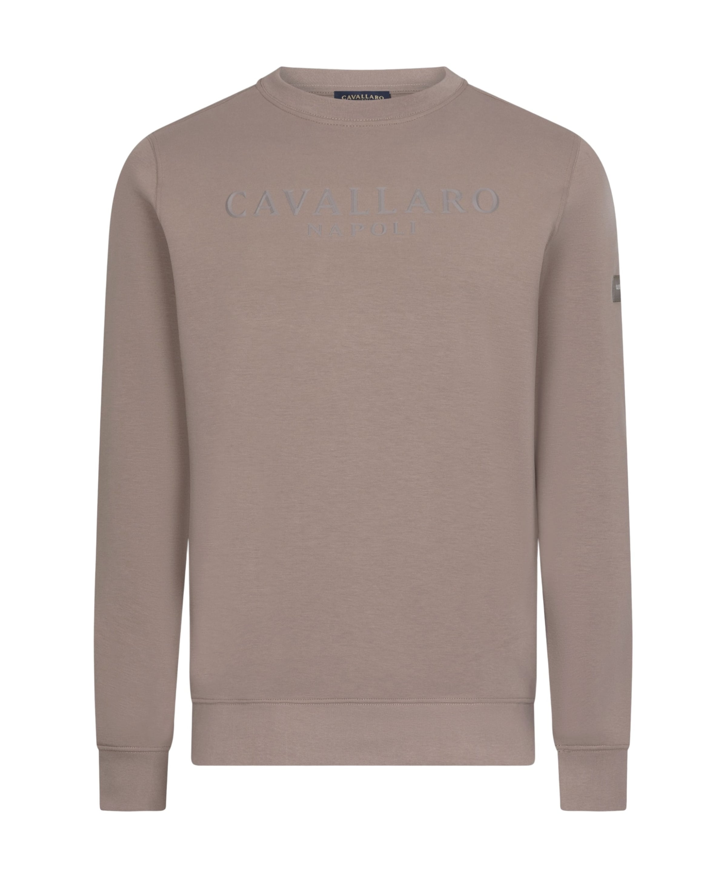 Heren sweater beige