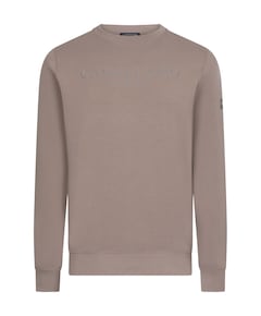 Heren sweater beige