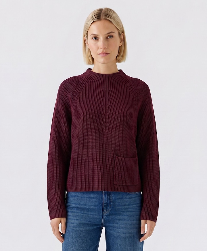 Dames trui bordeaux
