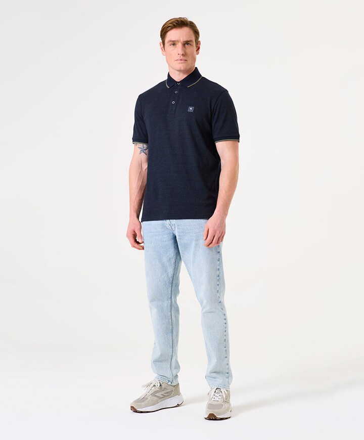 Polo blauw