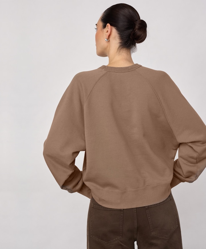 Dames sweater beige