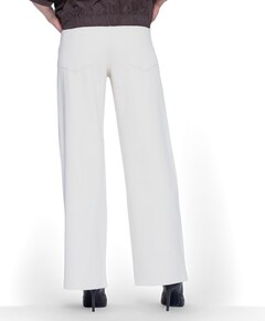 Wide dames jeans ecru