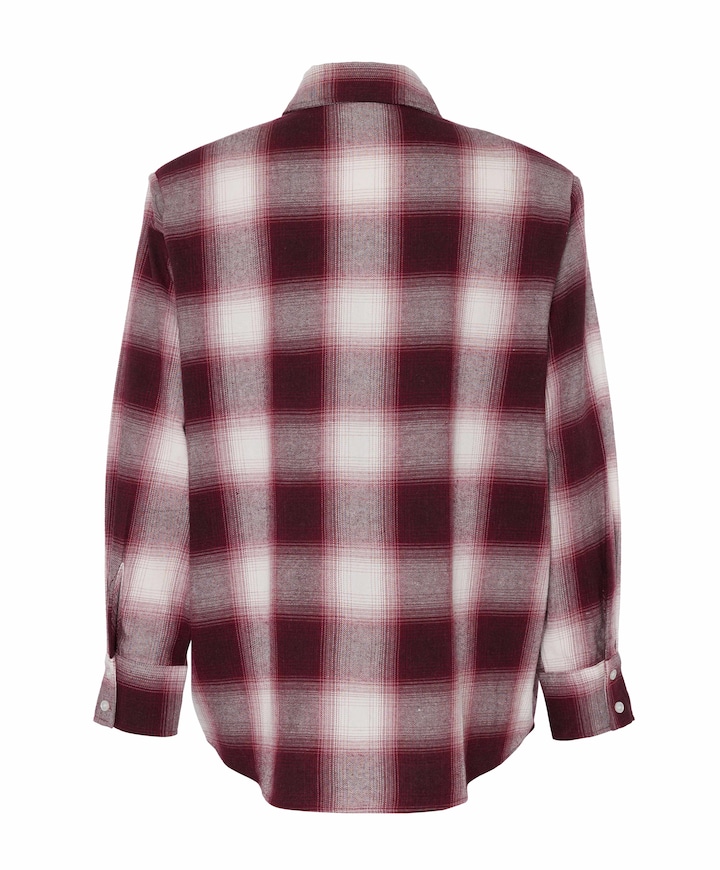 Dames blouse bordeaux