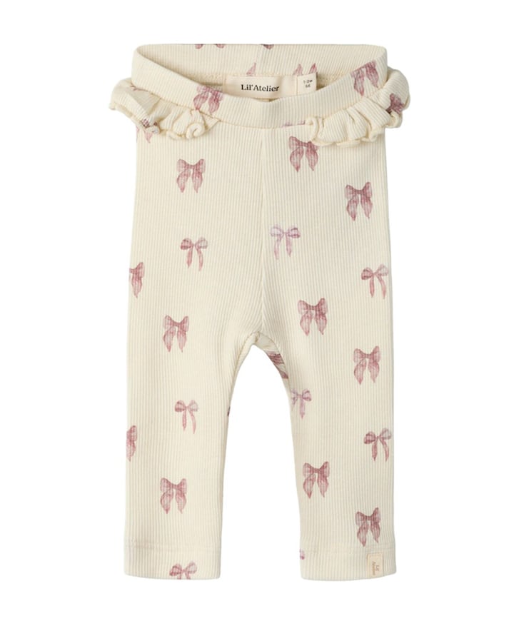 NBFGAVO EFI SLIM LIL NOOS meisjes broek ecru