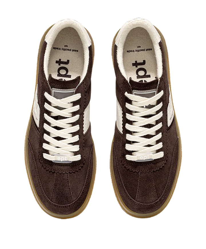 SANTOS dames sneakers bruin