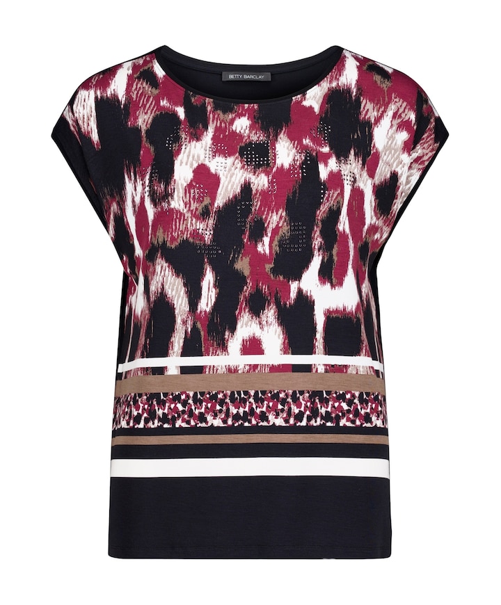 Dames T-shirt zwart