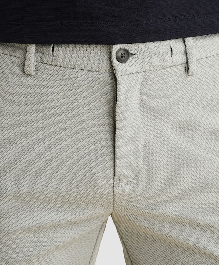 V11 SHORTS PIQUE MELANGE heren korte broek groen