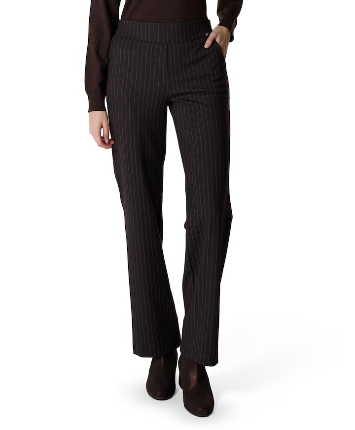 Scarlet Wide Leg dames broek bruin