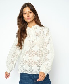 Dames blouse ecru