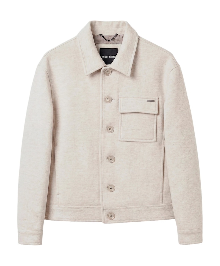 Jongens jas beige