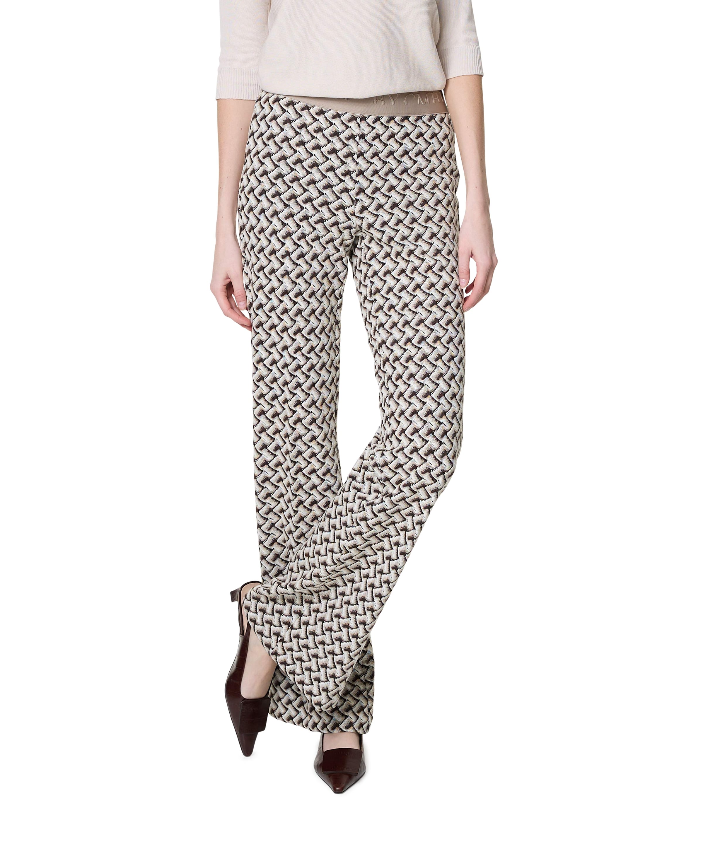 Francis dames broek grijs