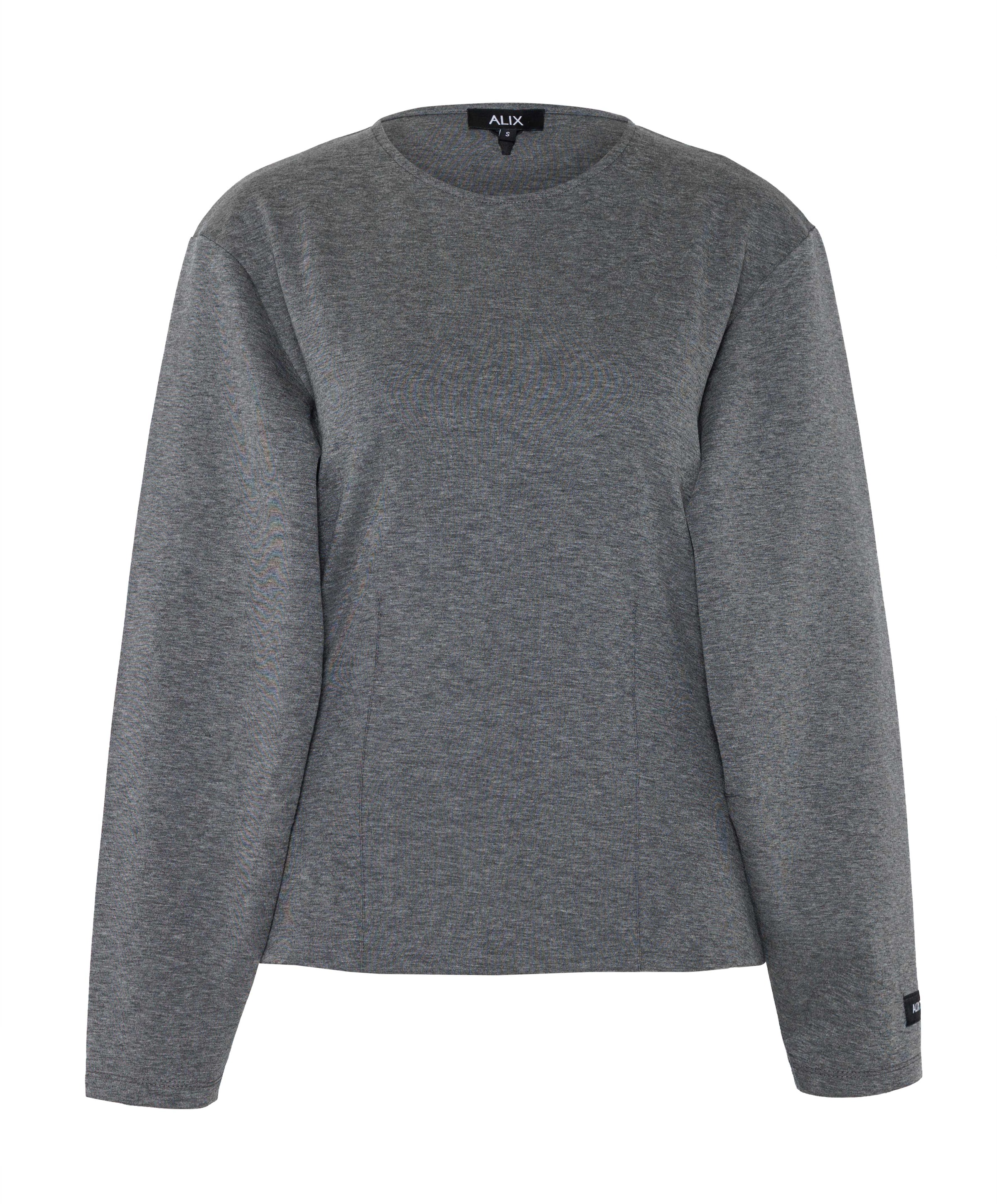 Dames top grijs