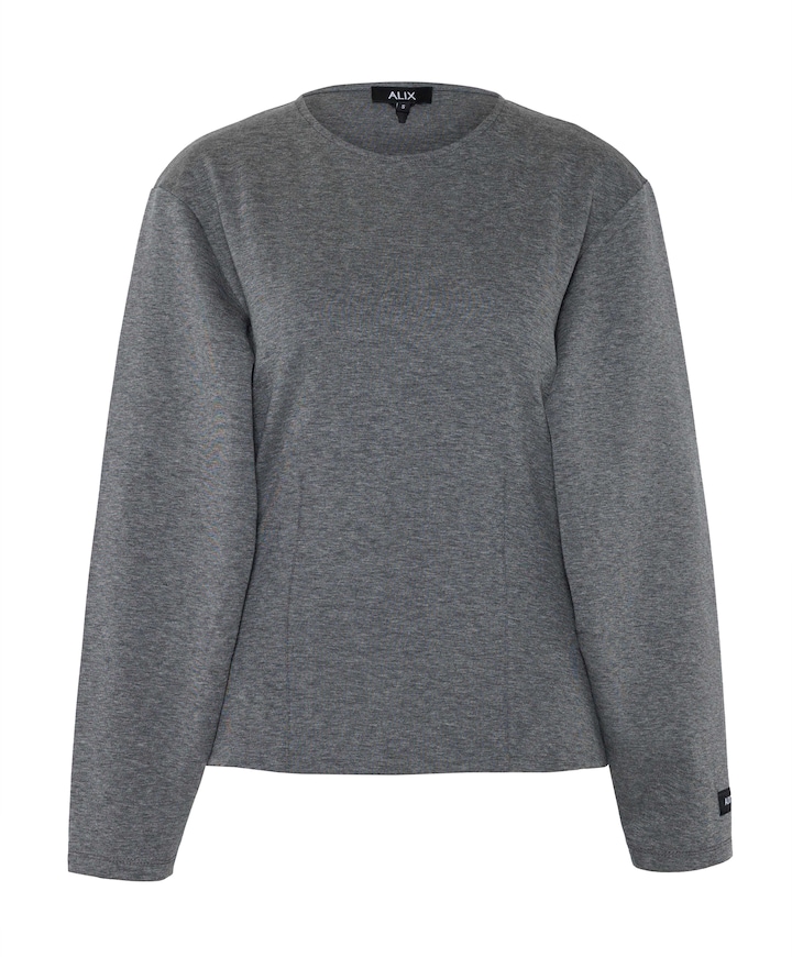 Dames top grijs