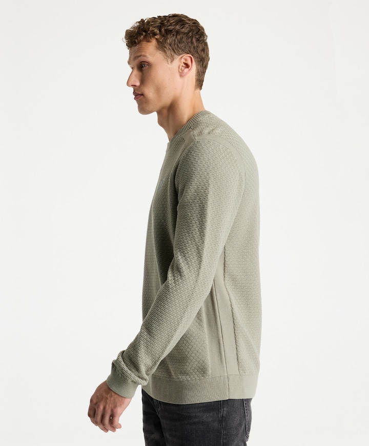 Heren trui groen