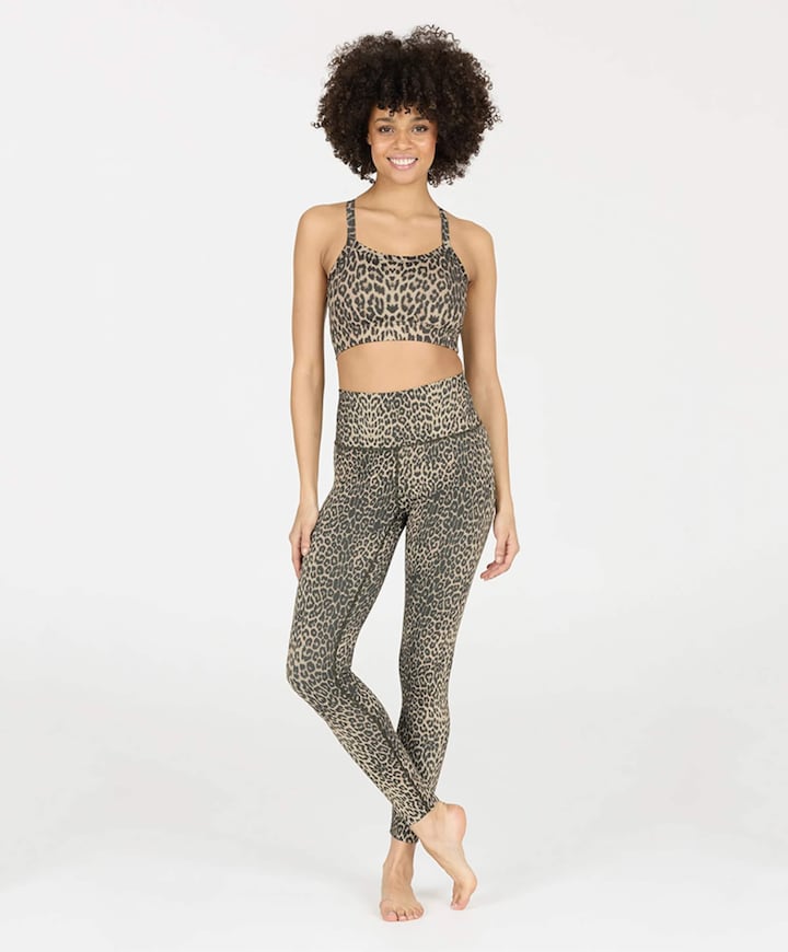 Windia W Printed Tights dames tight bruin