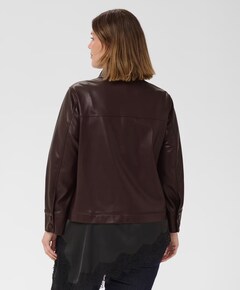 Dames jas bordeaux
