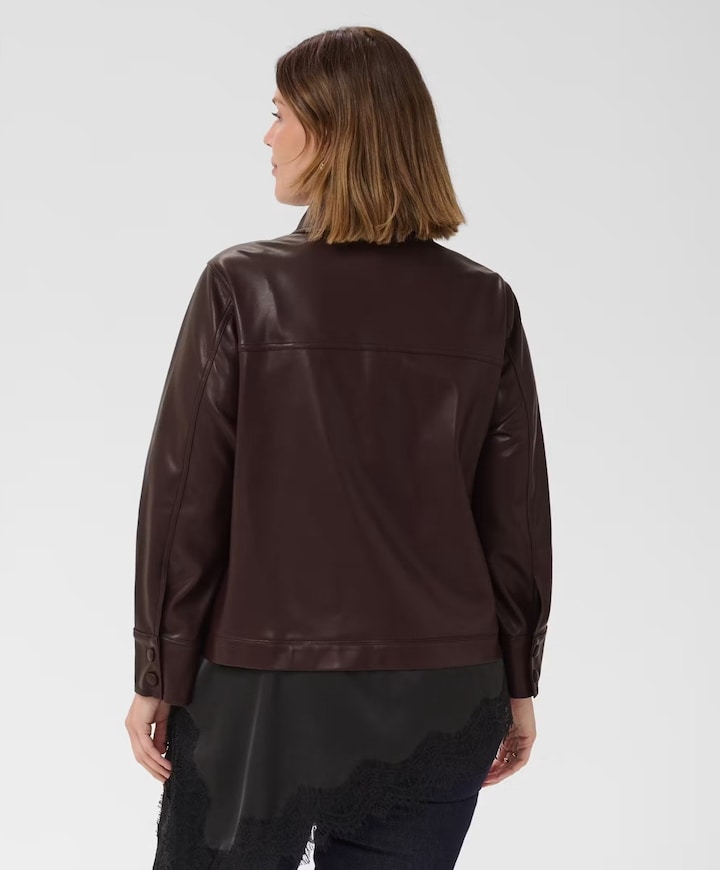 Dames jas bordeaux