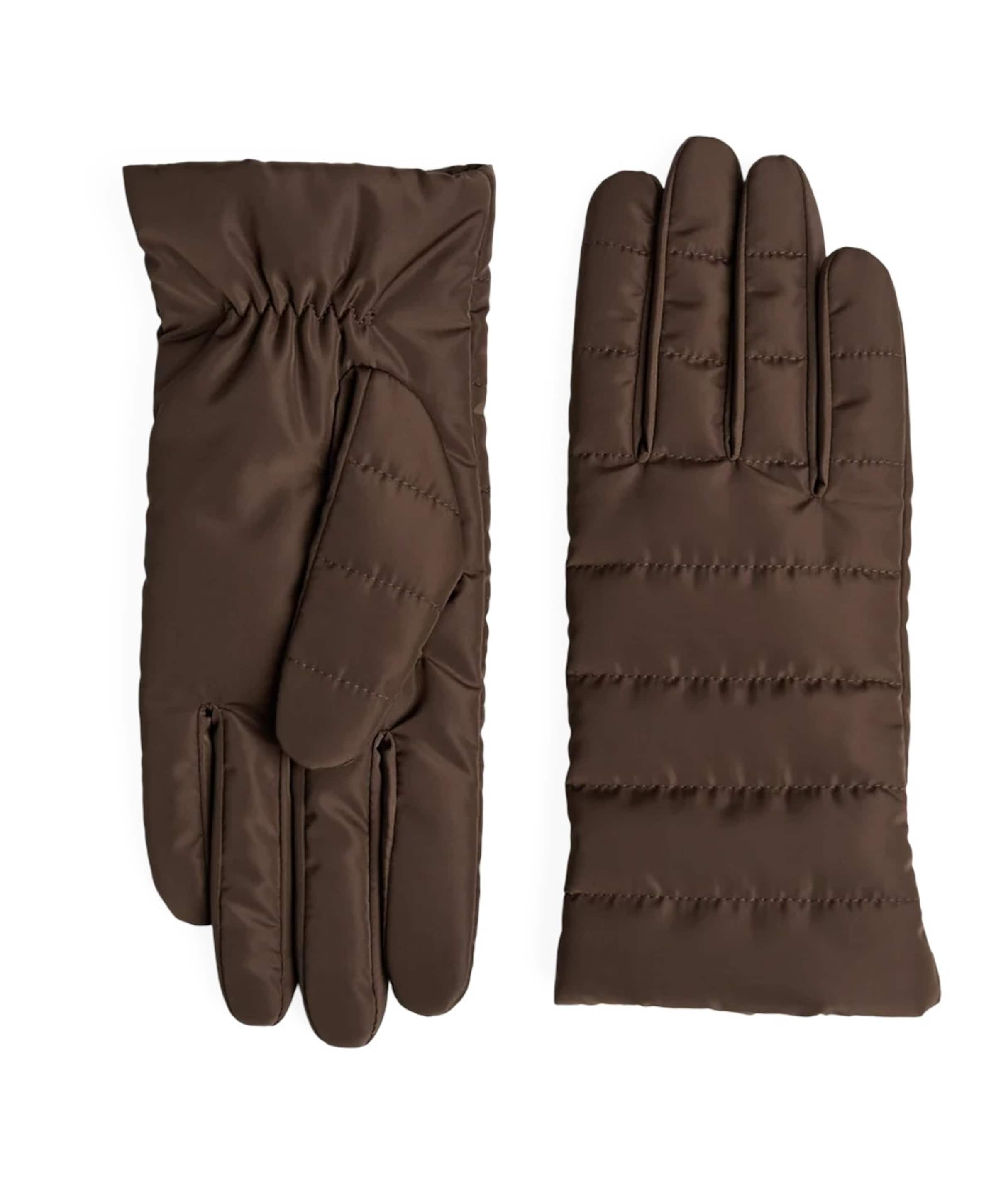 Dames handschoenen bruin