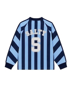 Uniseks longsleeve blauw