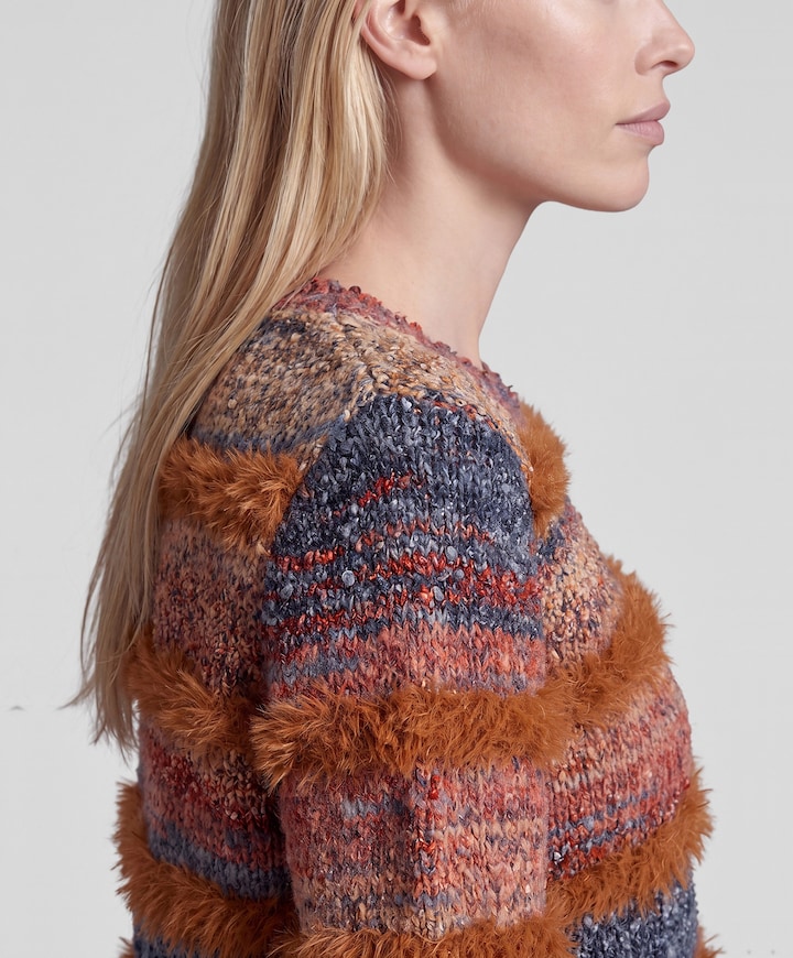 Dames trui multicolor