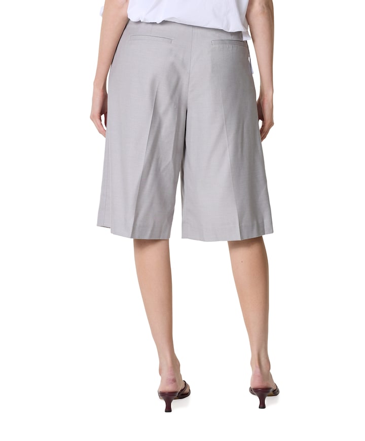 CMTENNA-BERMUDA dames korte broek grijs