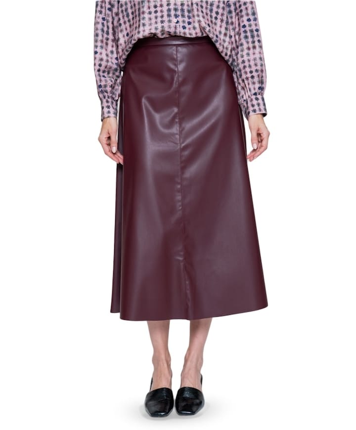 skirt dames korte broek bordeaux