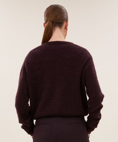 Dames vest bordeaux
