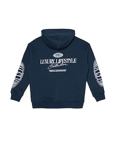Jongens hoodie blauw