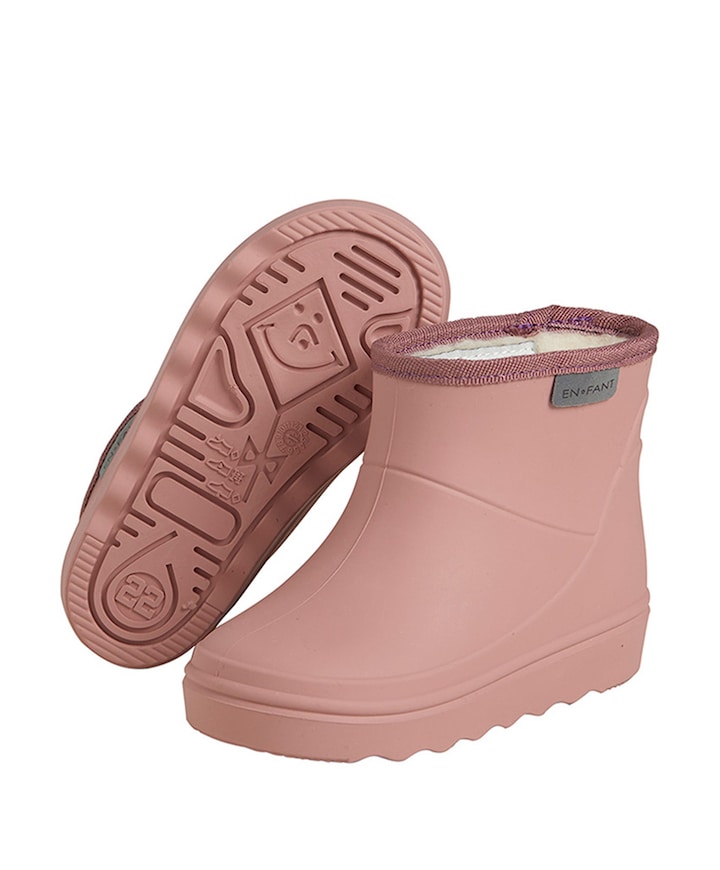 Thermo Boots Short Solid uniseks laarzen  roze