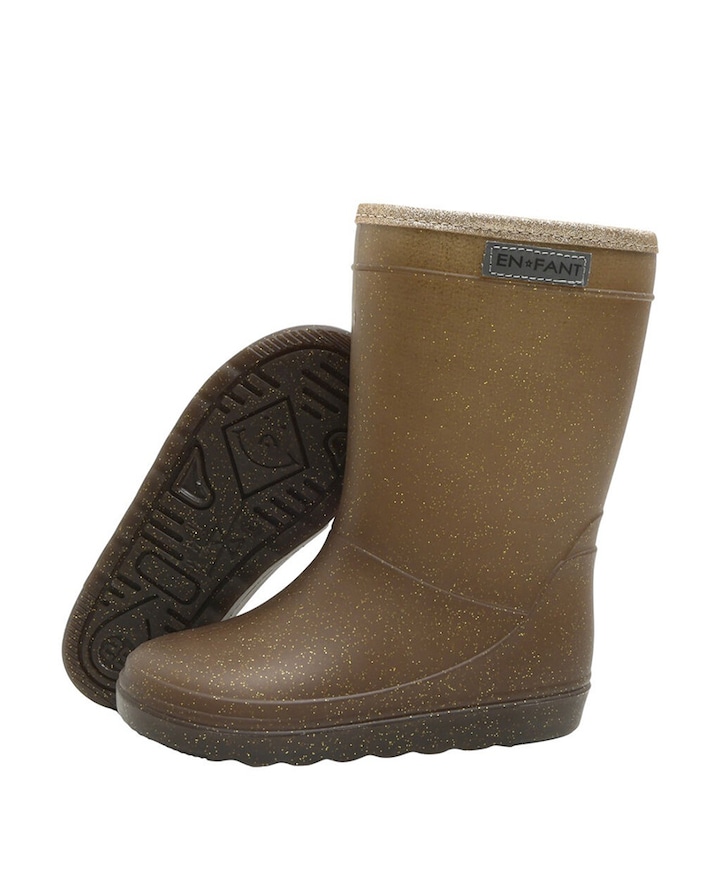 Thermo Boots Glitter uniseks laarzen  bruin