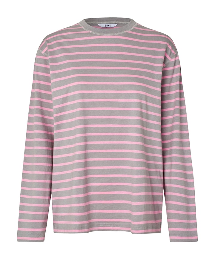 Dames longsleeve grijs