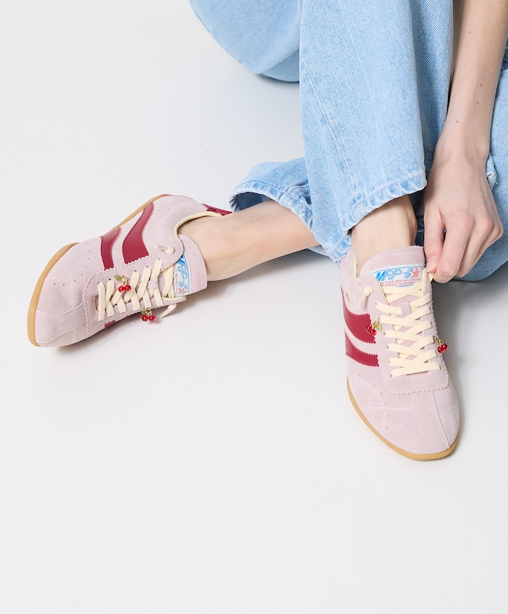 dames sneakers roze