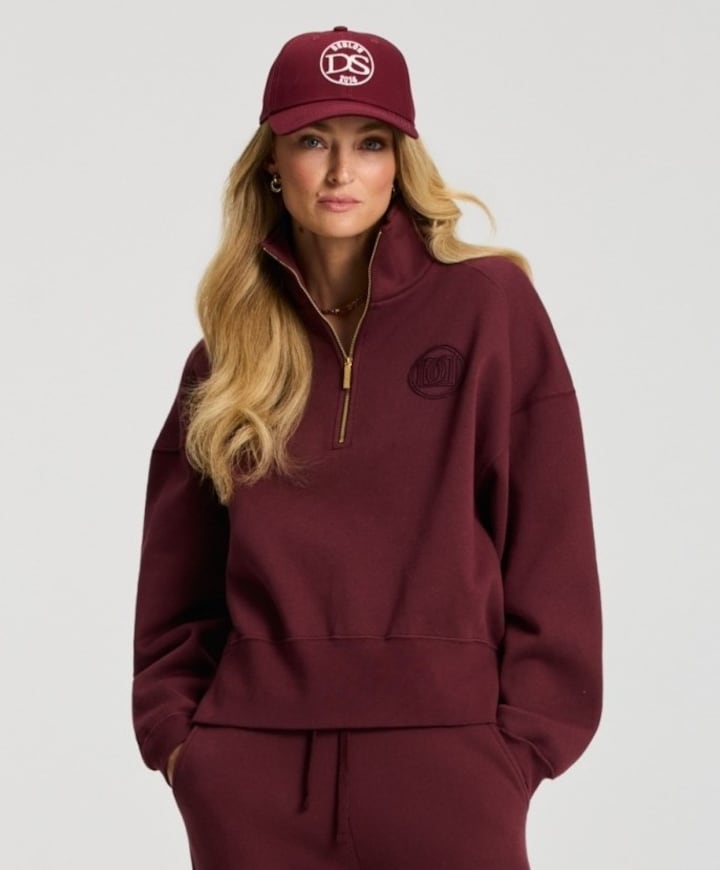Dames trui bordeaux