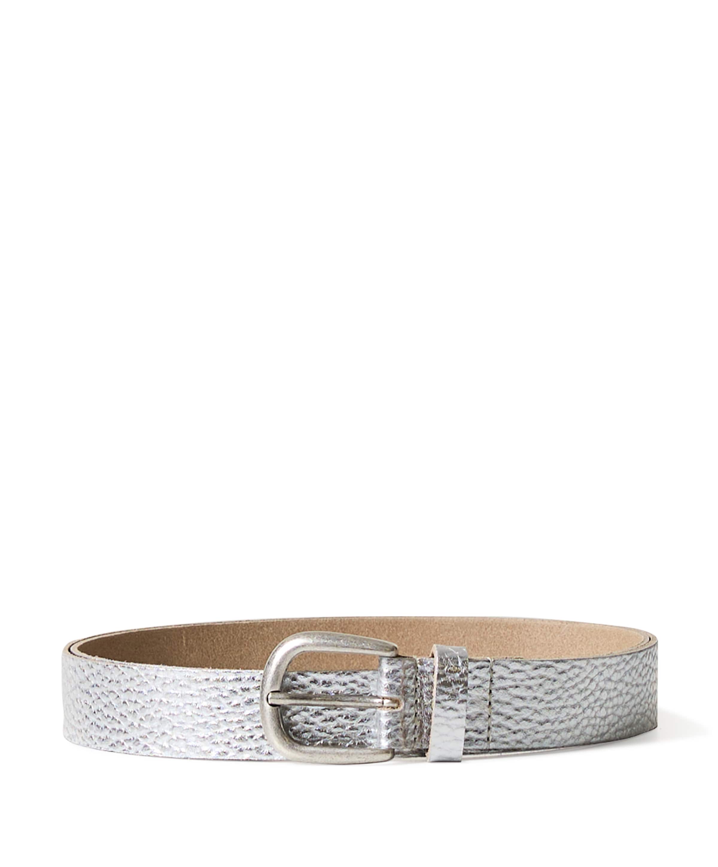 Dames riem zilver
