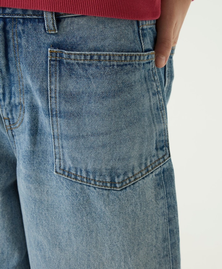 U262726 meisjes jeans blauw