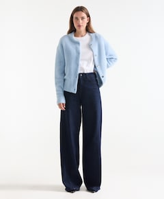 Dames vest blauw