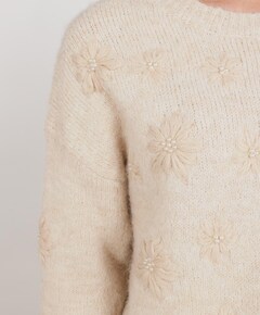 Dames trui beige