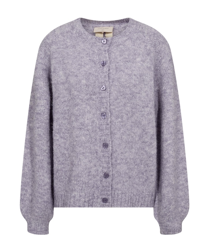 Dames vest paars
