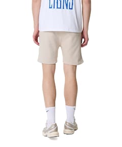 Striped signature shorts heren korte broek beige