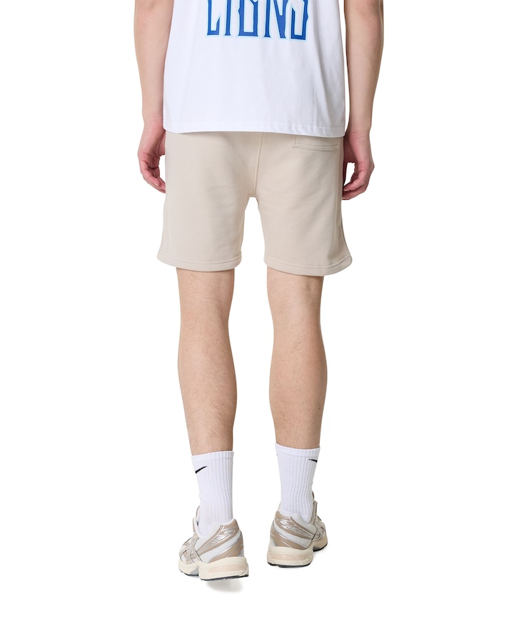 Striped signature shorts heren korte broek beige