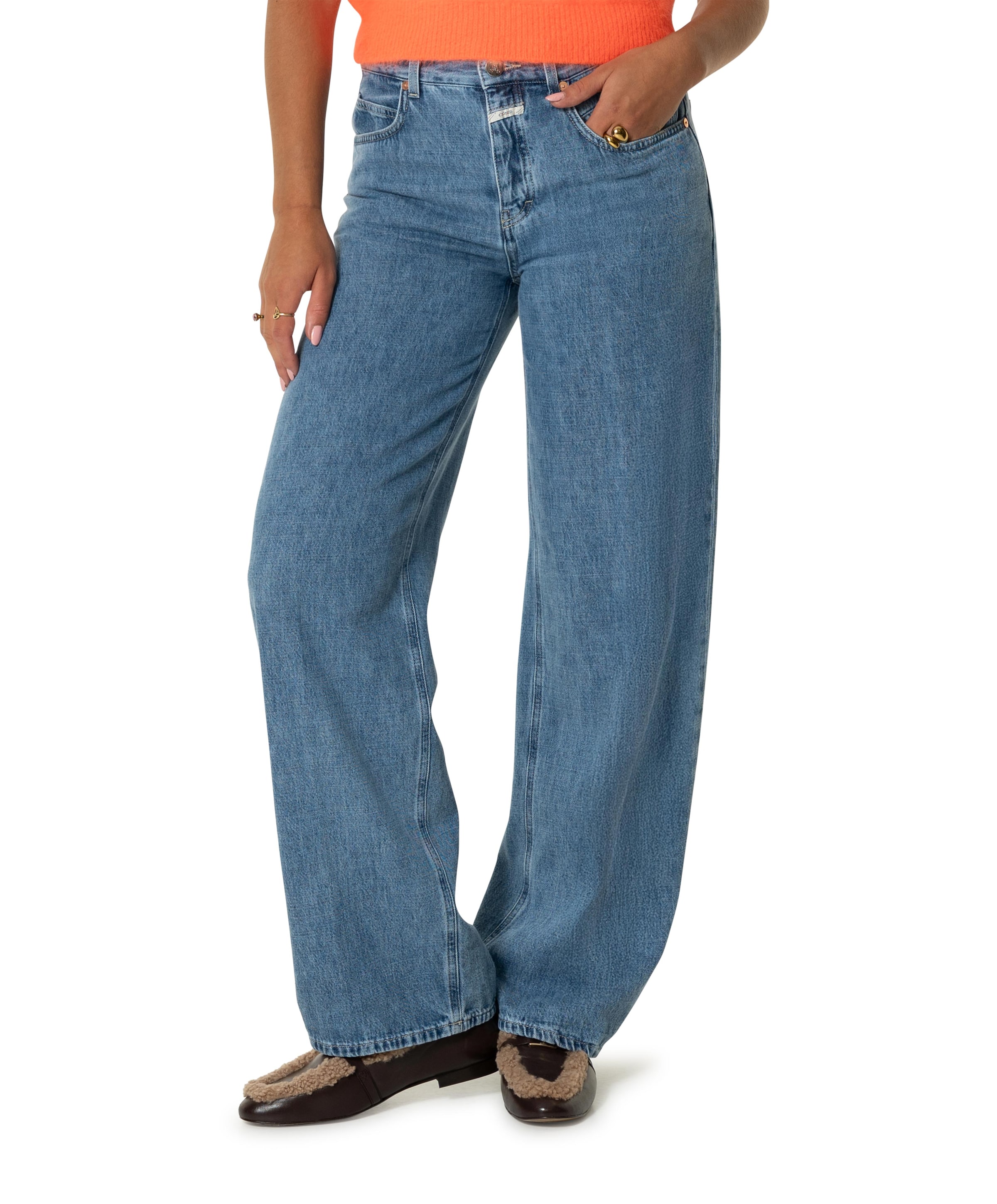 Nikka dames jeans blauw