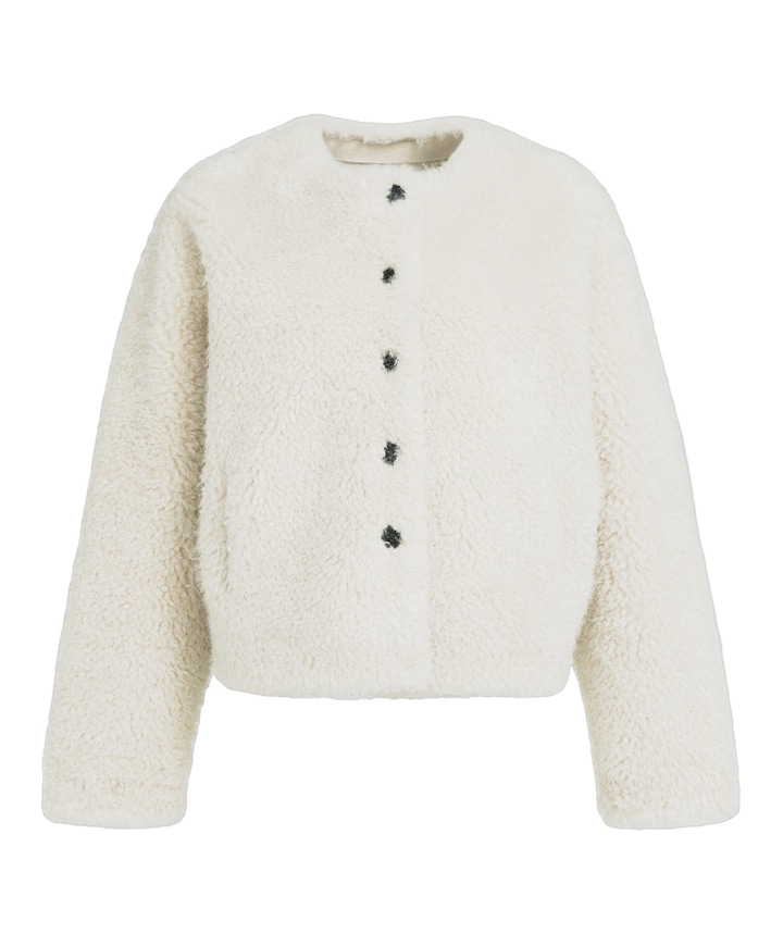 Dames jas beige