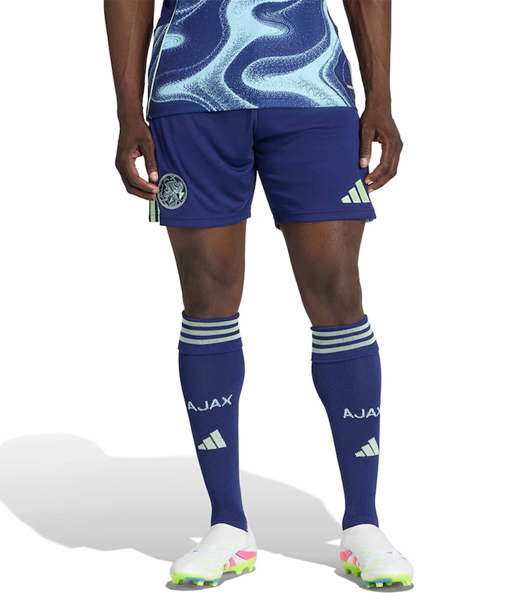 Ajax A Sho heren short blauw
